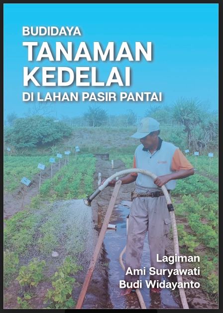 Cover Buku Budidaya Tanaman Kedelai di Lahan Pasir Pantai